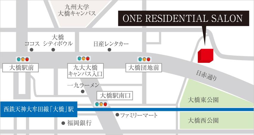 クラブスタイル 井尻ファミーユのモデルルーム案内図