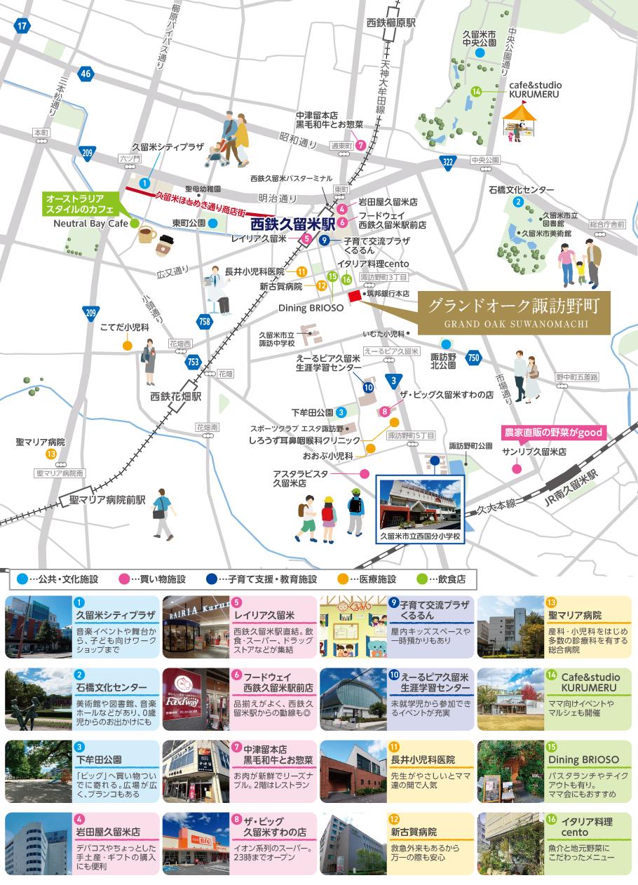 諏訪野 SUUMO】久留米市在住ママの座談会「暮らして実感！子育てしやすい街」 - グランドオーク諏訪野町 の街の魅力レポート |  新築マンション・分譲マンション物件情報