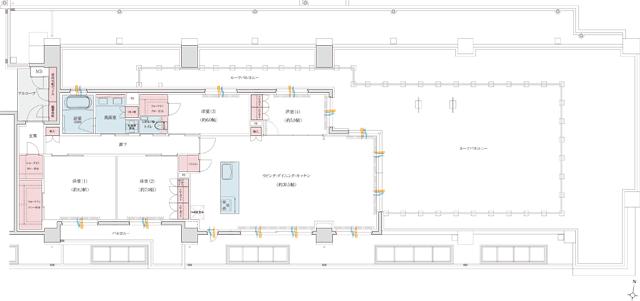 クレアネクスト別府四丁目の間取り図　I：4LDK+2WIC+SIC
