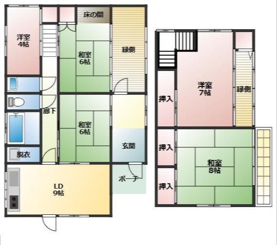 城山町（市役所前駅） 680万円