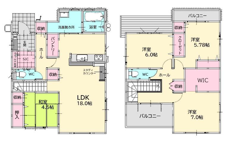 よかタウンのデザイン住宅Bloom八幡西区木屋瀬3丁目2期(限定1棟)