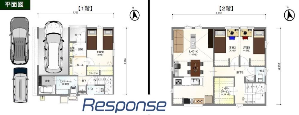 【レスポンス】鹿児島市下荒田　☆最終１棟☆　☆新築一戸建☆　☆新築建売☆