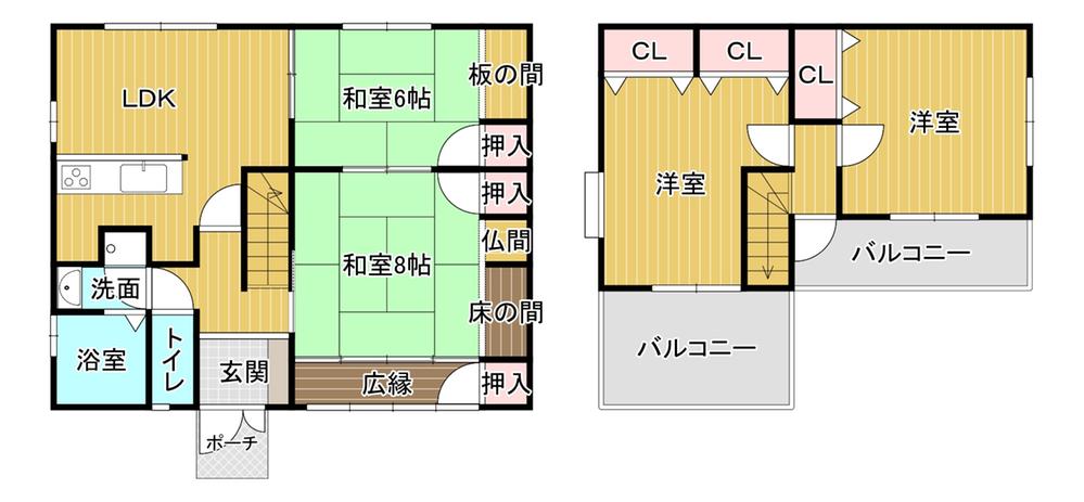 虫生津南（遠賀川駅） 1480万円