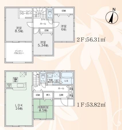 小山５（光の森駅） 3198万円