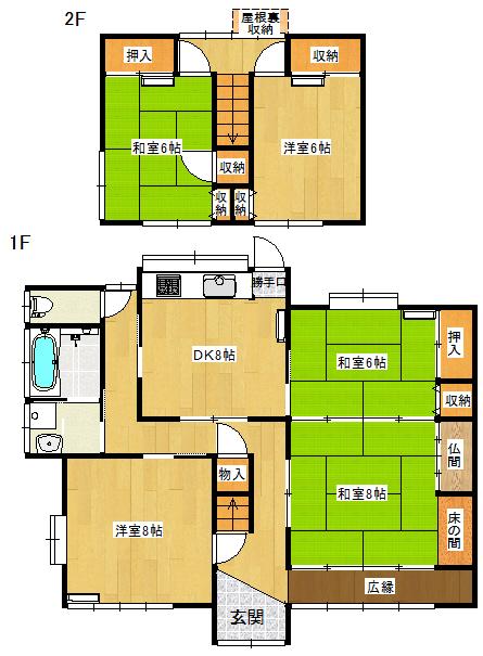 三橋町柳河（矢加部駅） 1200万円