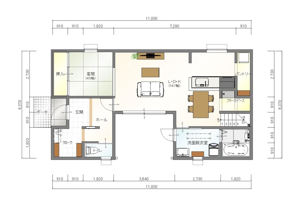 中戸次建売住宅1号地