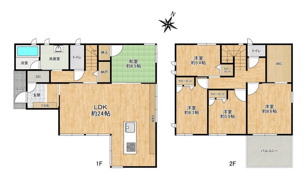 detached 福岡県福岡市東区香椎照葉７