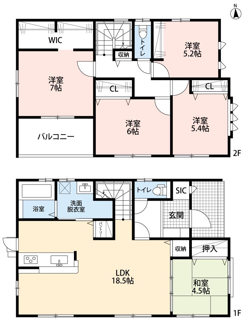 大字元岡（波多江駅） 3798万円～4098万円