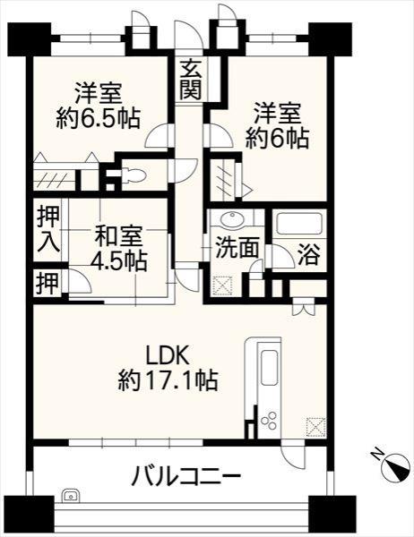 ラフィーネ帯山（ペット可マンション）　