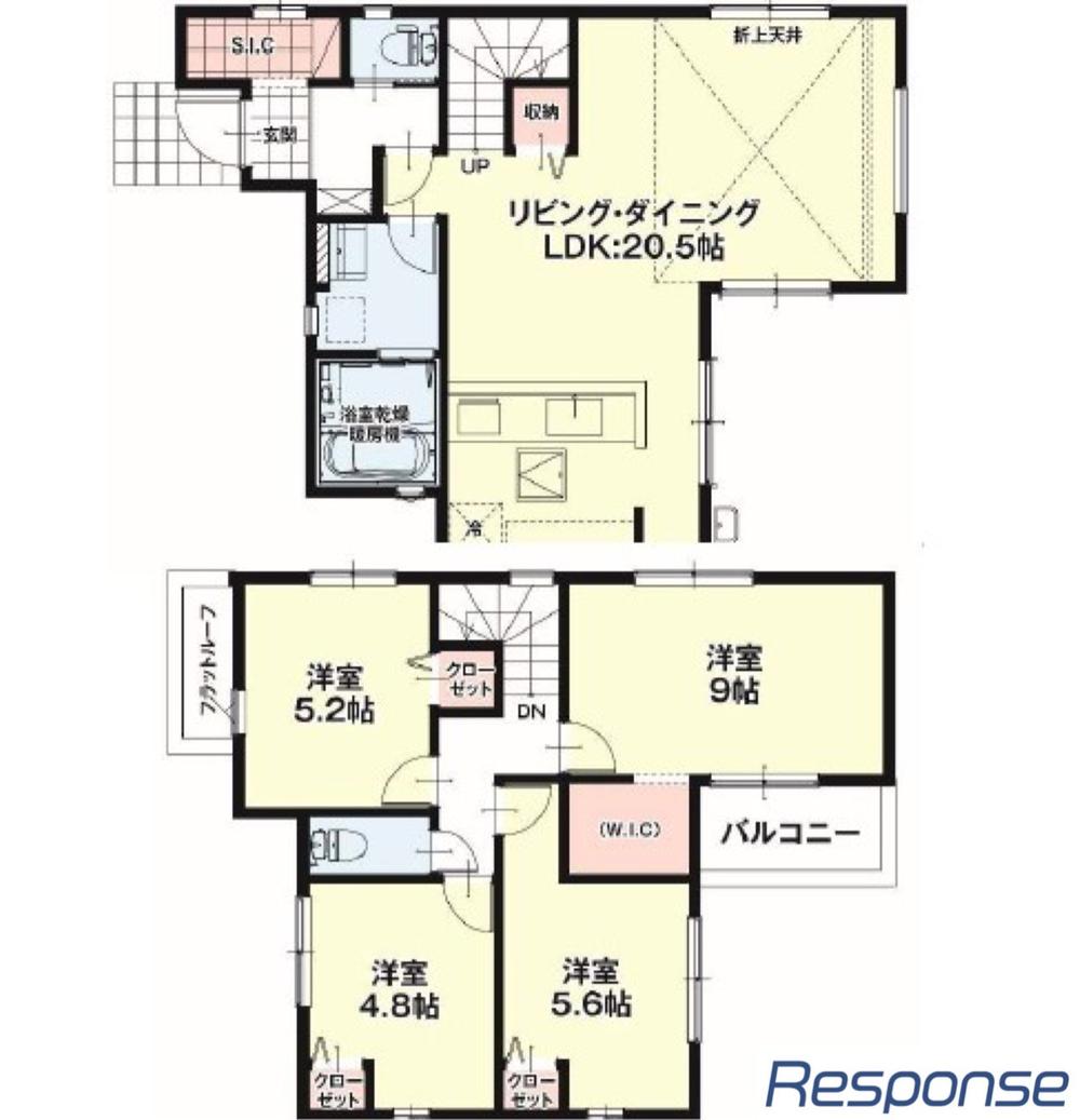 【レスポンス】鹿児島市自由ヶ丘　☆最終１棟☆　☆新築一戸建☆　☆新築建売☆