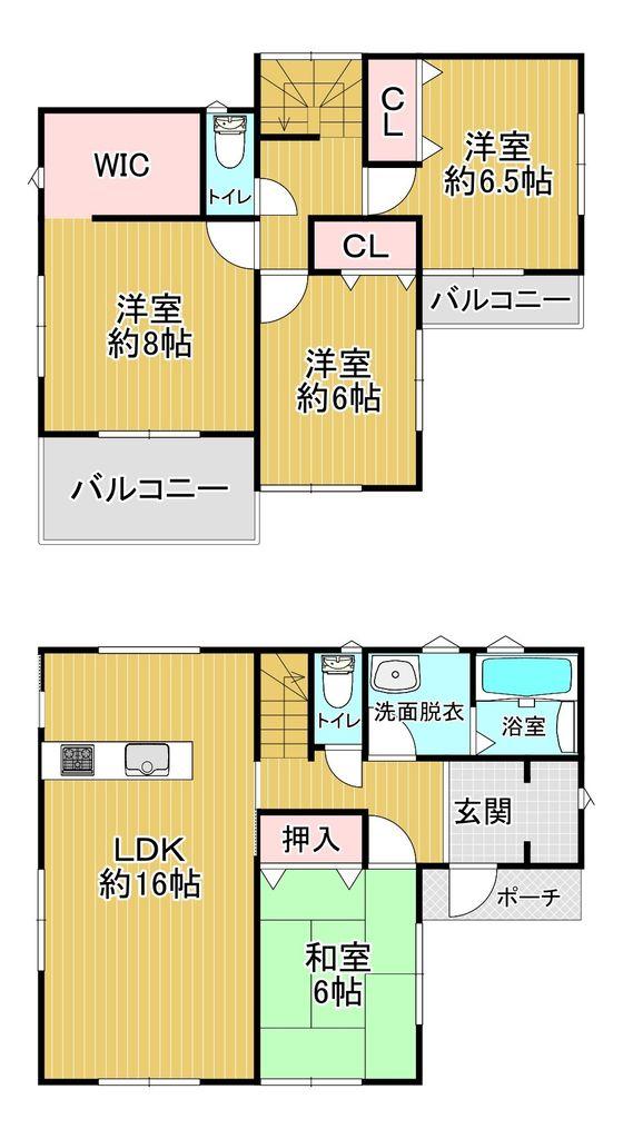 大字一條 1898万円