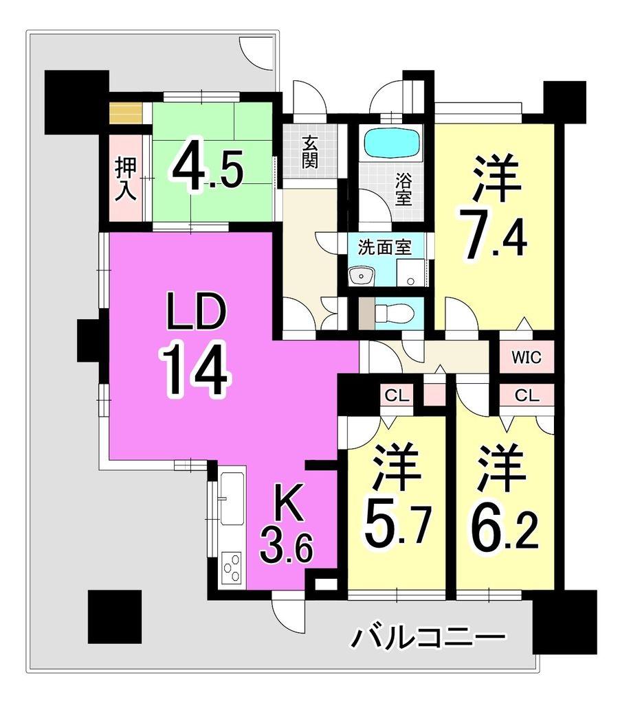 アプローズ陣原駅　中古マンション　穴生小・折尾中学校