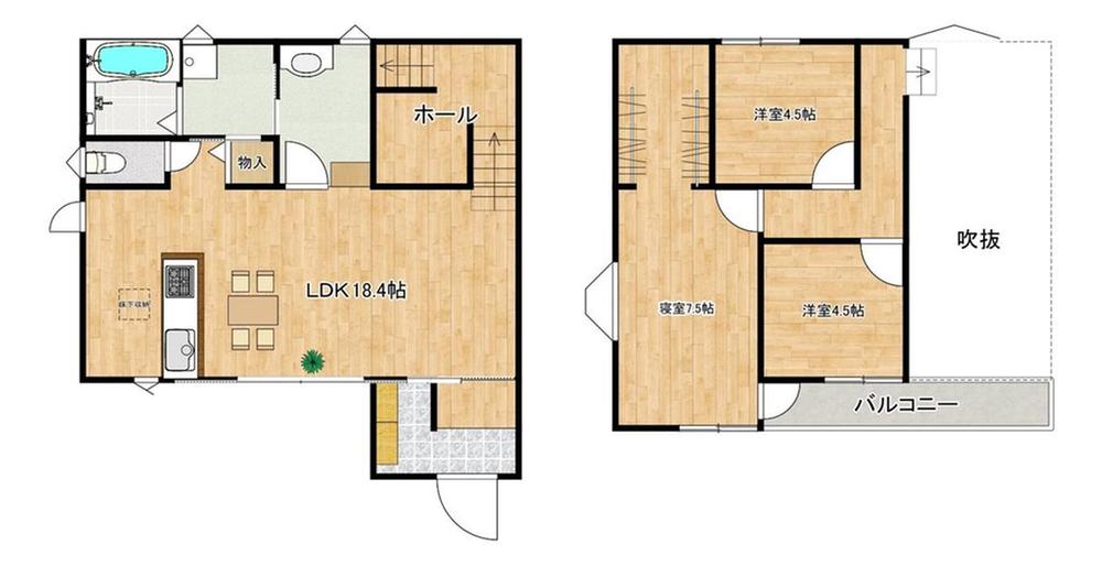 detached 福岡県宗像市公園通り１