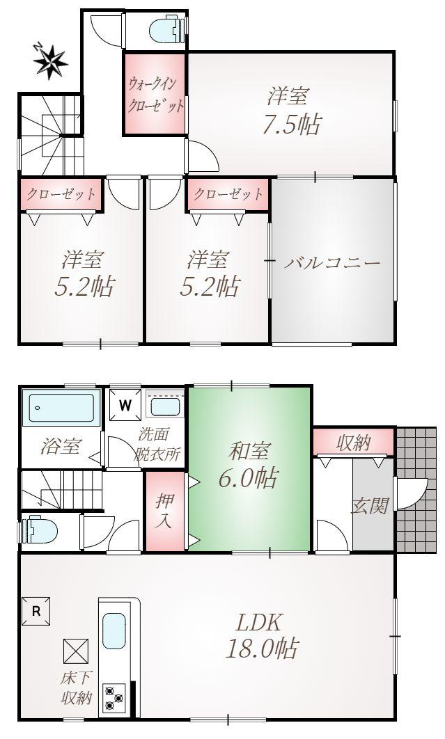 東小田（津古駅） 2380万円～2480万円