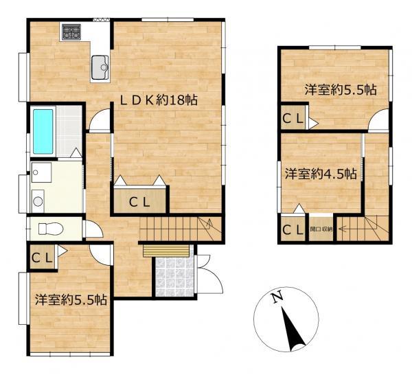 塔野１（西山駅） 1249万円