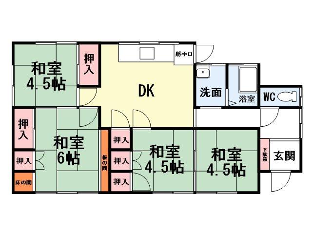 若園３ 680万円