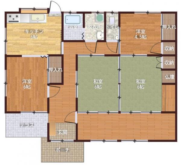 detached 佐賀県小城市牛津町上砥川