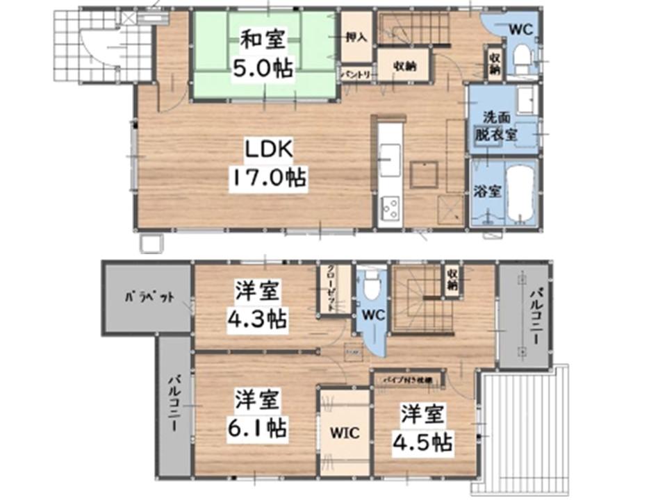 乙金台１（白木原駅） 4498万円