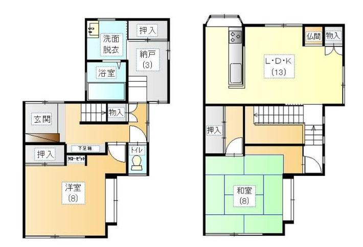 櫛原町（櫛原駅） 1880万円