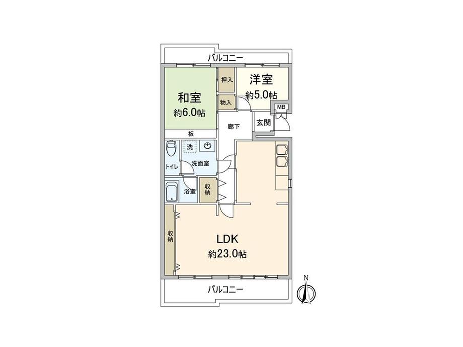 パークハイツ平尾山荘２４号棟