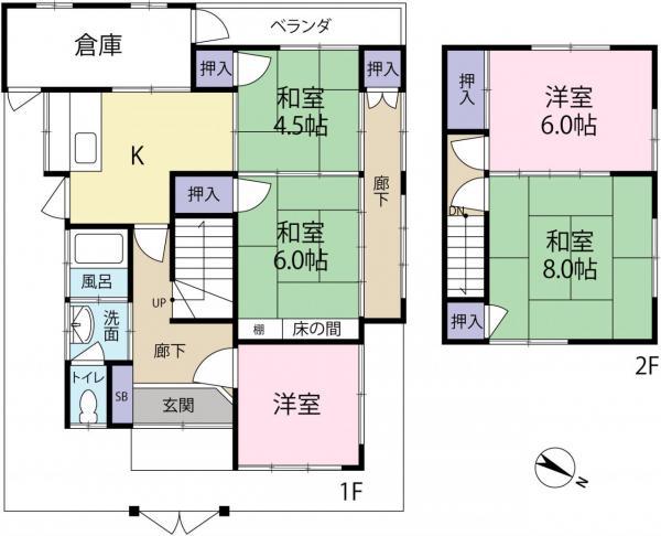 朝霧２（通谷駅） 370万円