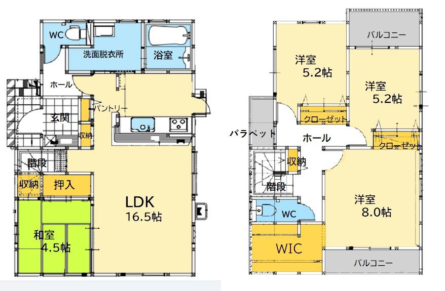 よかタウンのデザイン住宅「FiT」　小倉南区星和台2丁目2期