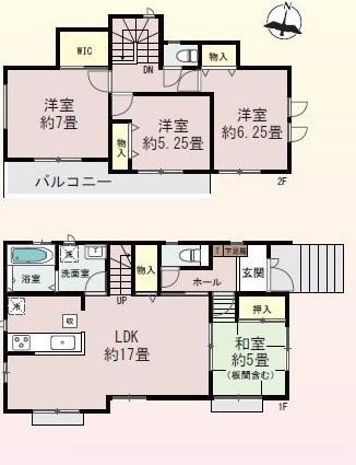 古賀市花鶴丘3丁目新築戸建て全2棟　2号地