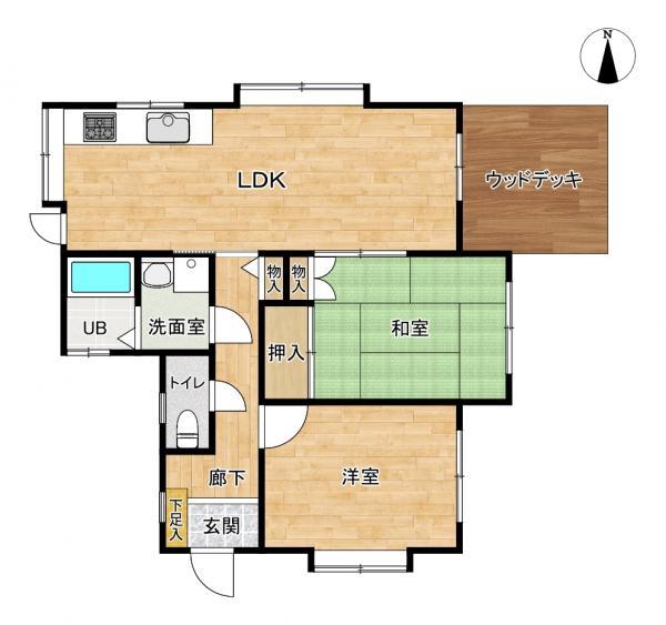 緑ケ丘３（水城駅） 1680万円