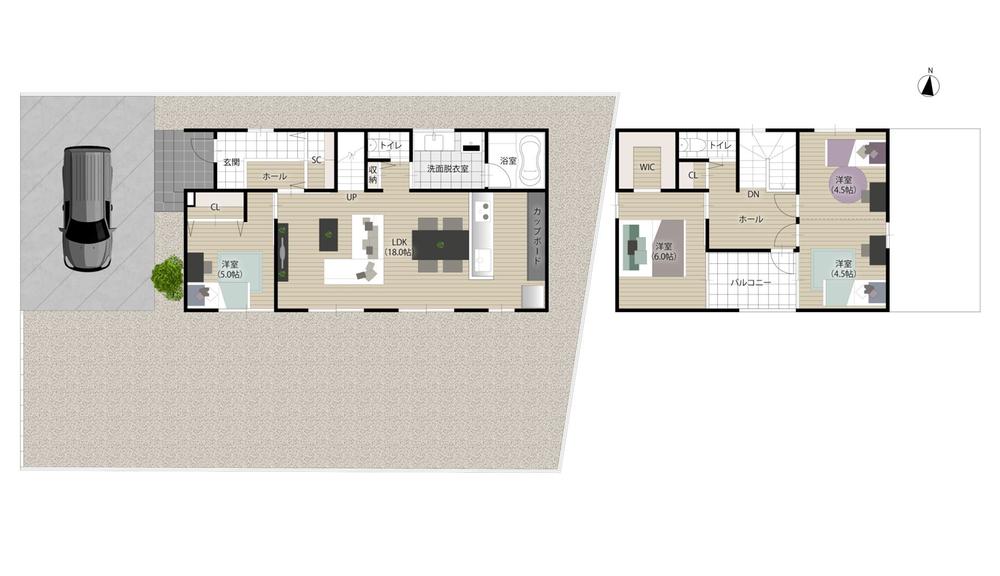 【只今建築中！】菊陽町武蔵ヶ丘北デザイナーズ住宅 1号棟｜ヤマダホームズ