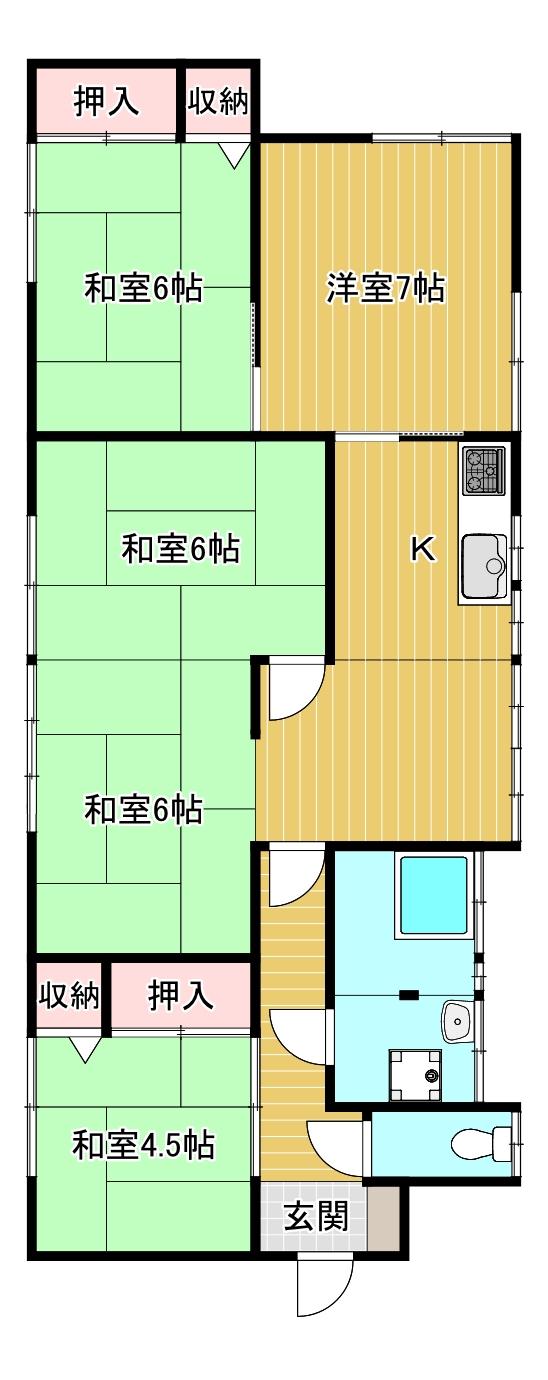 大字久富（羽犬塚駅） 530万円