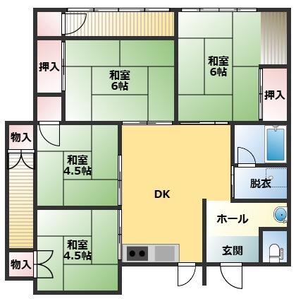 detached 鹿児島県鹿児島市玉里団地１