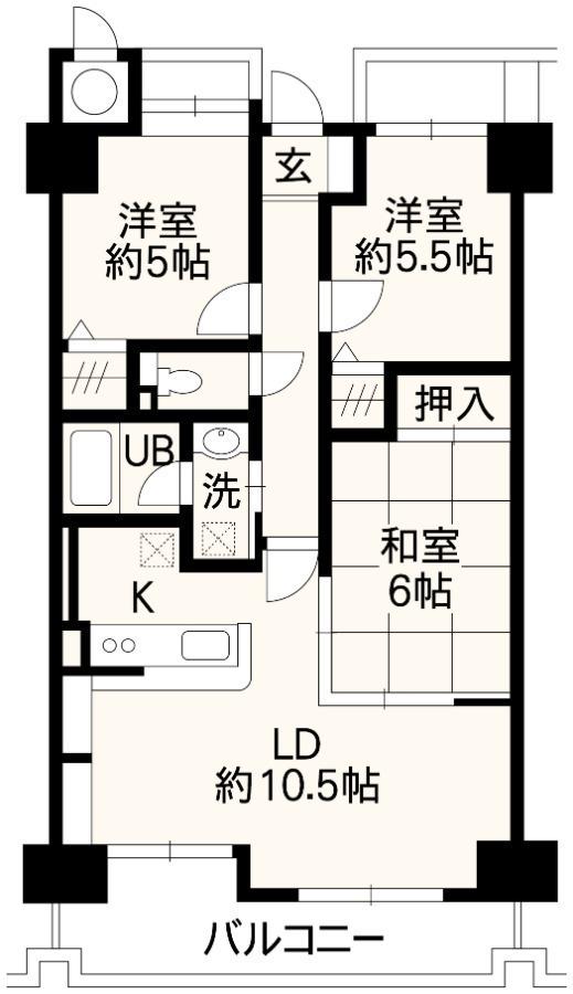 ロワールマンション健軍（ペット可マンション）