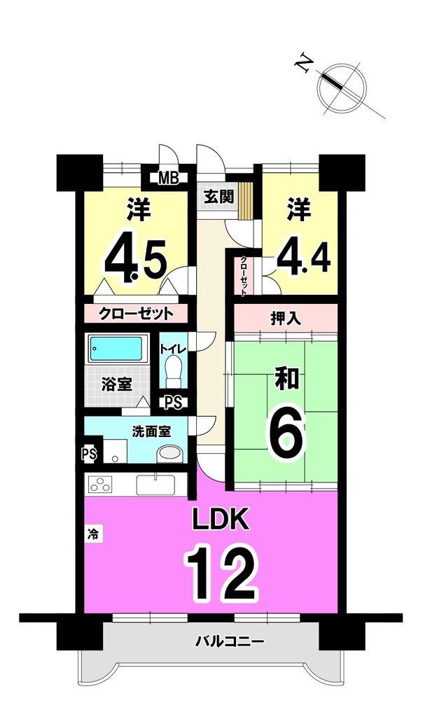 サンライフ別院II　中古マンション　大里