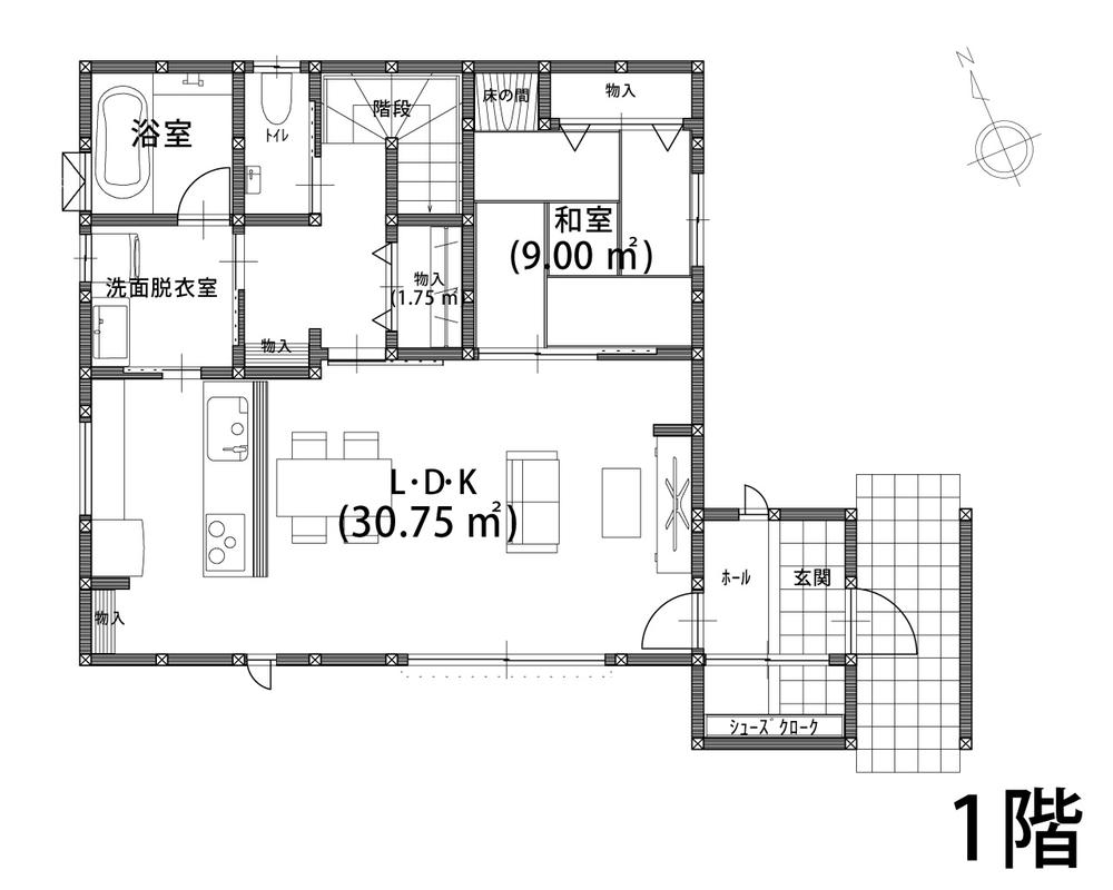 イオン多々良そば【丸商建設】 古川町北道路東モデルハウス（延岡店）