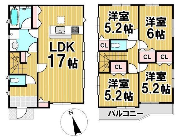 detached 福岡県福岡市東区箱崎４-39-4