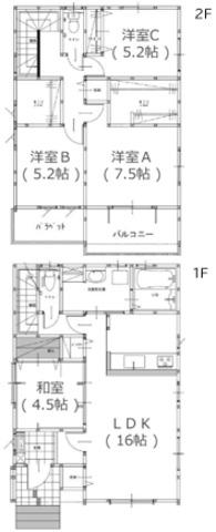 大字津守（滝尾駅） 2898万円