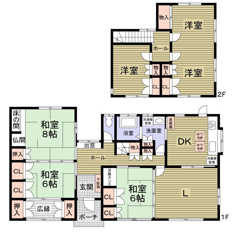 田代新町（田代駅） 2180万円