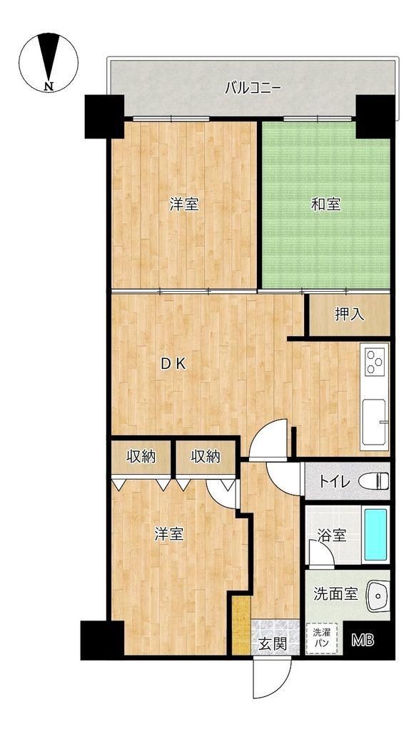 グレイス南大分　５Ｆ