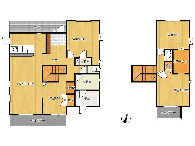 美奈宜の杜1(甘木駅) 2800万円