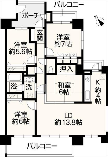 サーパス京町台（ペット可マンション）