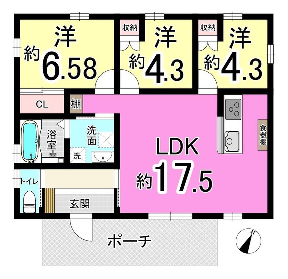 野面１（新木屋瀬駅） 2680万円