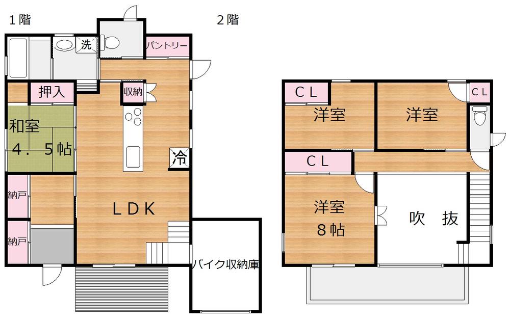 下北方町椎ヶ迫中古住宅