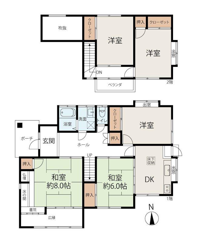 大字田尻（敷戸駅） 1600万円