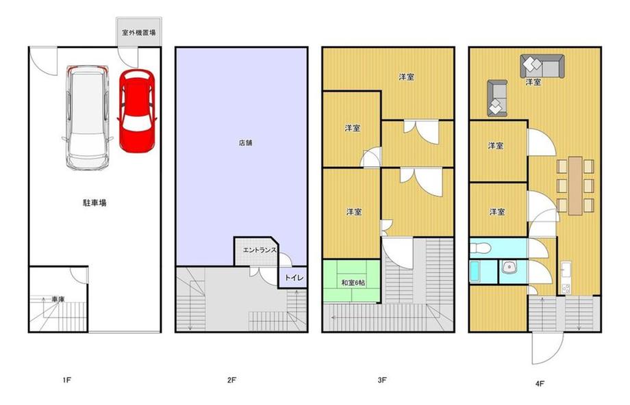 六ツ門町（西鉄久留米駅） 7000万円