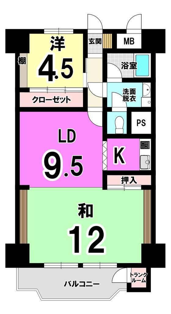 チュリス小倉　中古マンション　中島小・白銀中学校