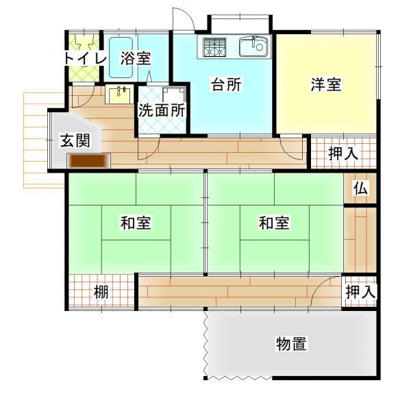 北西方（西小林駅） 228万円