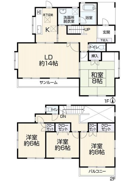 天拝坂４（都府楼南駅） 2550万円