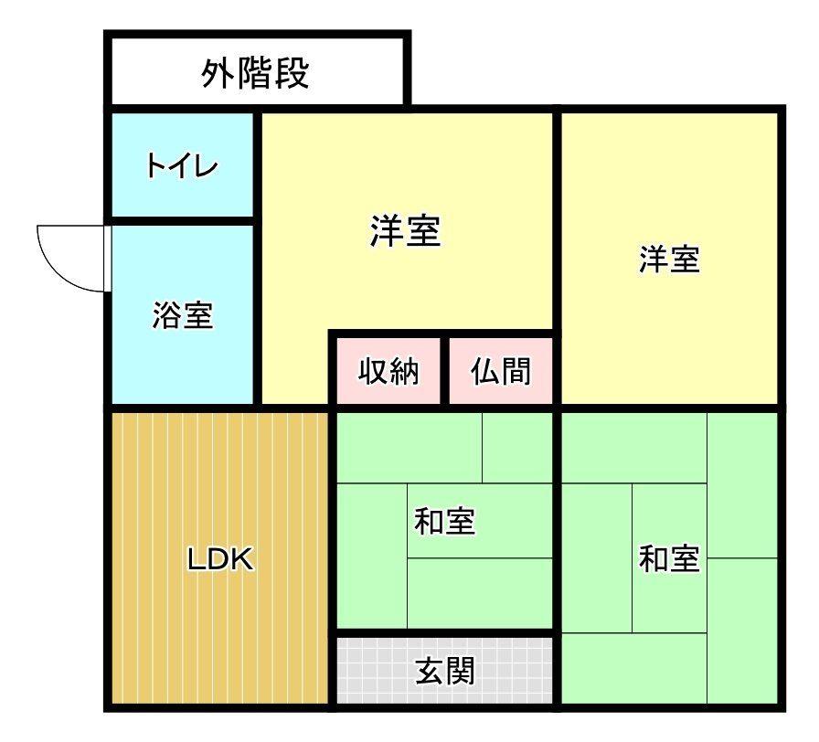 detached 沖縄県宜野湾市我如古２