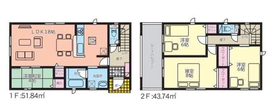 美里１ 3680万円～3880万円