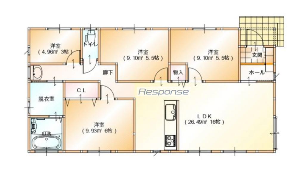 【レスポンス】都城市高木町　☆限定１棟☆　☆新築一戸建☆　☆新築建売☆